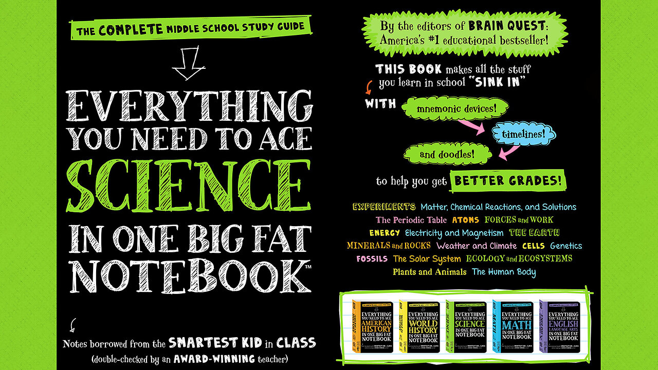 Everything You Need to Ace Science in One Big Fat Notebook