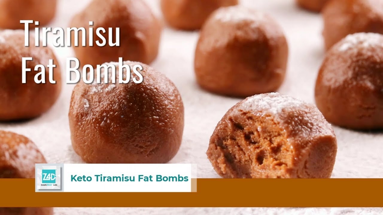 Keto Tiramisu Fat Bombs Easy healthy reipe