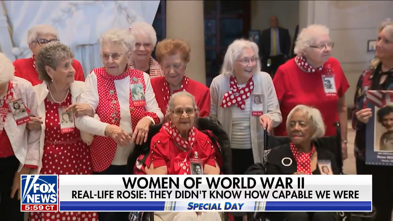 Real-Life 'Rosie The Riveters' Awarded Congressional Gold Medal