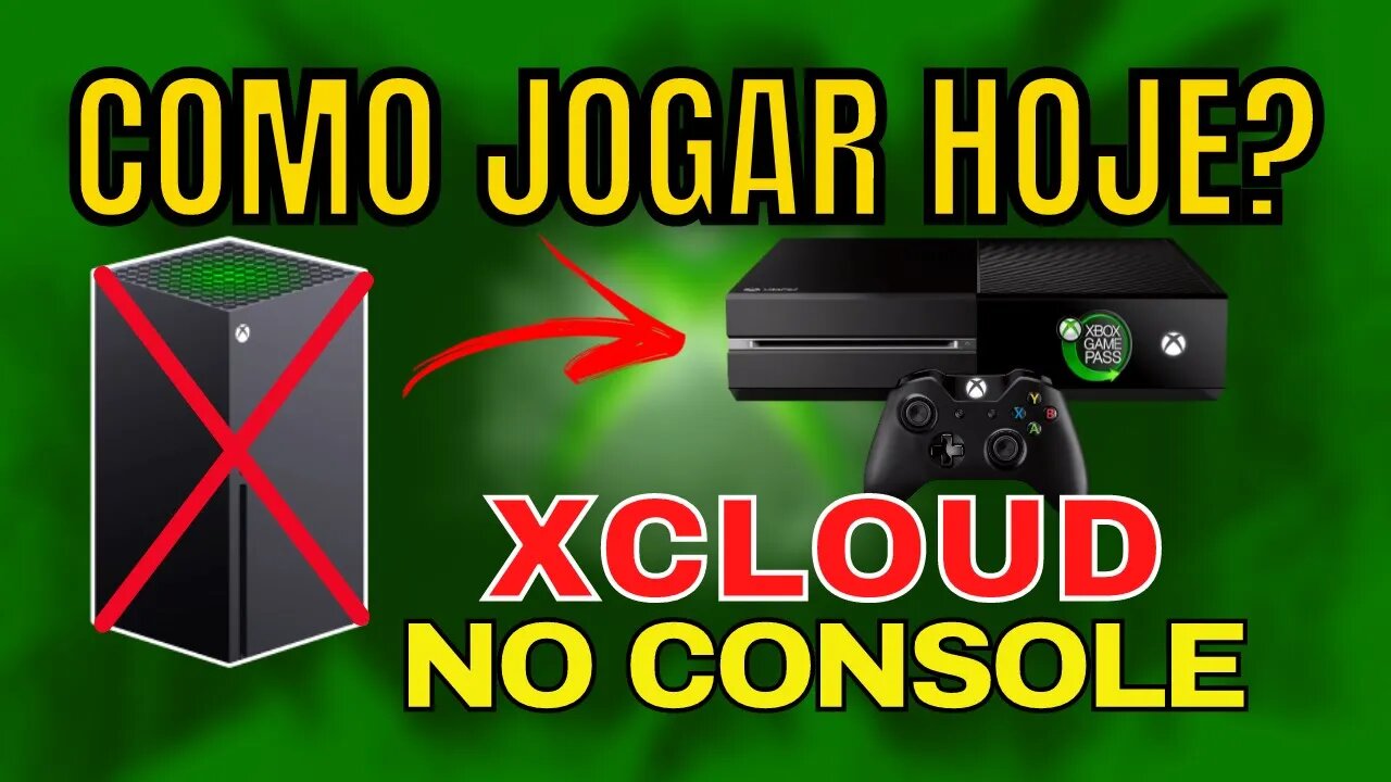 COMO JOGAR XCLOUD no XBOX ONE? TESTEI JOGOS E RODOU PERFEITO!