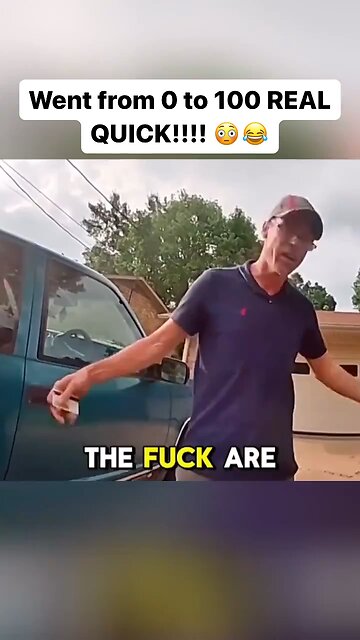 Ungovernable Man Confronts Patient Cop Over Blocked Driveway