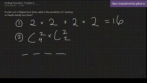 6th Grade Finding Possibility: Problem 1