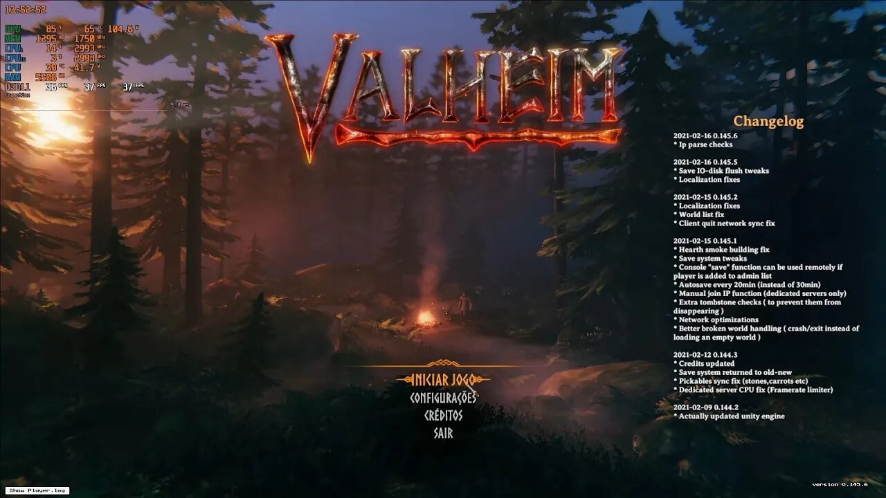 VALHEIM - Início de Gameplay, em Português PT-BR do RPG de Sobrevivência "Viking"!