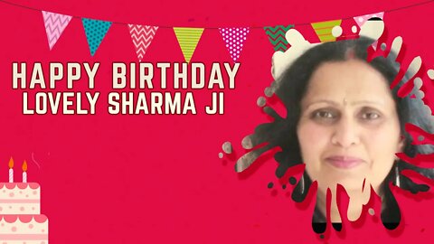 Happy Birthday Lovely Sharma Ji 🎂