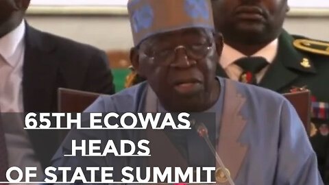 65TH ECOWAS HEADS OF STATE SUMMIT