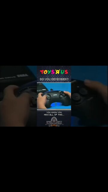 It's ok to cry a little. #toysrus #sega #90s #sonic