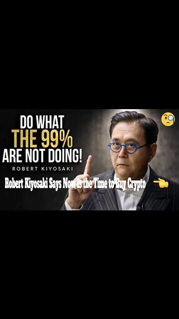Robert Kiyosaki Says Now Is the Time to Buy Crypto | Crypto News | Crypto Prediction #shorts