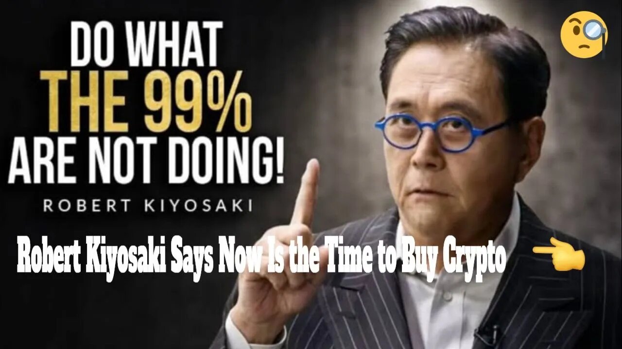 Robert Kiyosaki Says Now Is the Time to Buy Crypto | Crypto News | Crypto Prediction #shorts