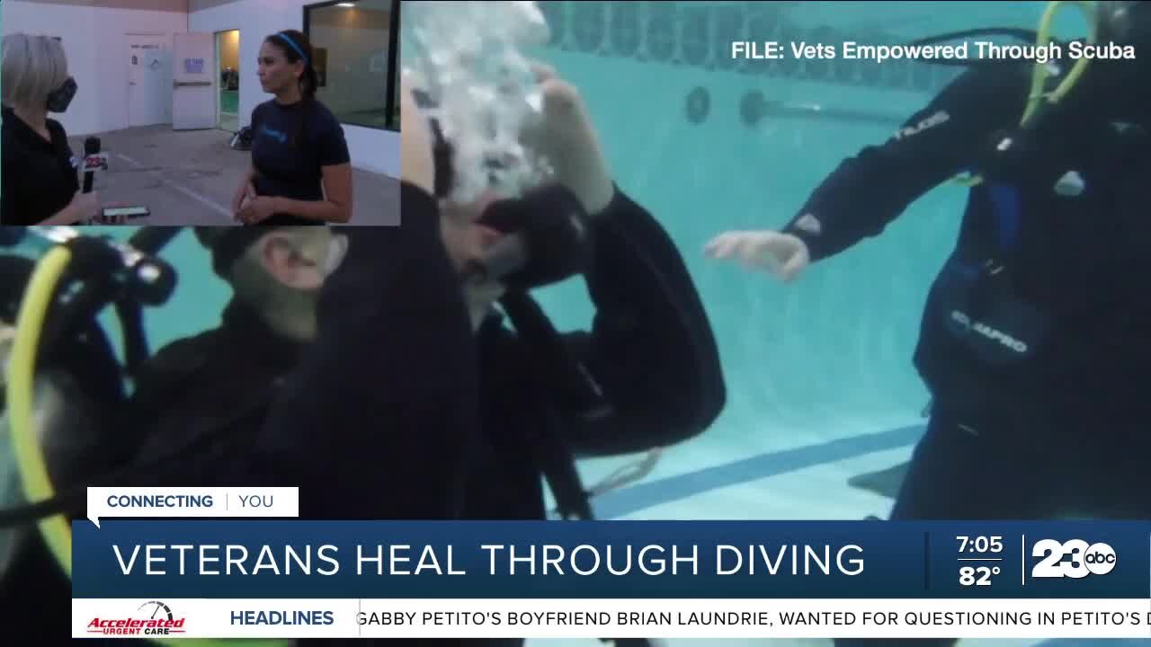 Veterans heal through diving