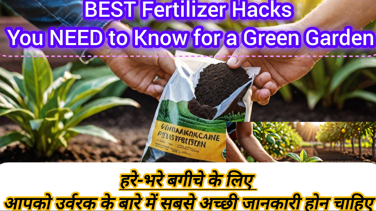 Fertilizer Hacks You can also known as cilantro and a very