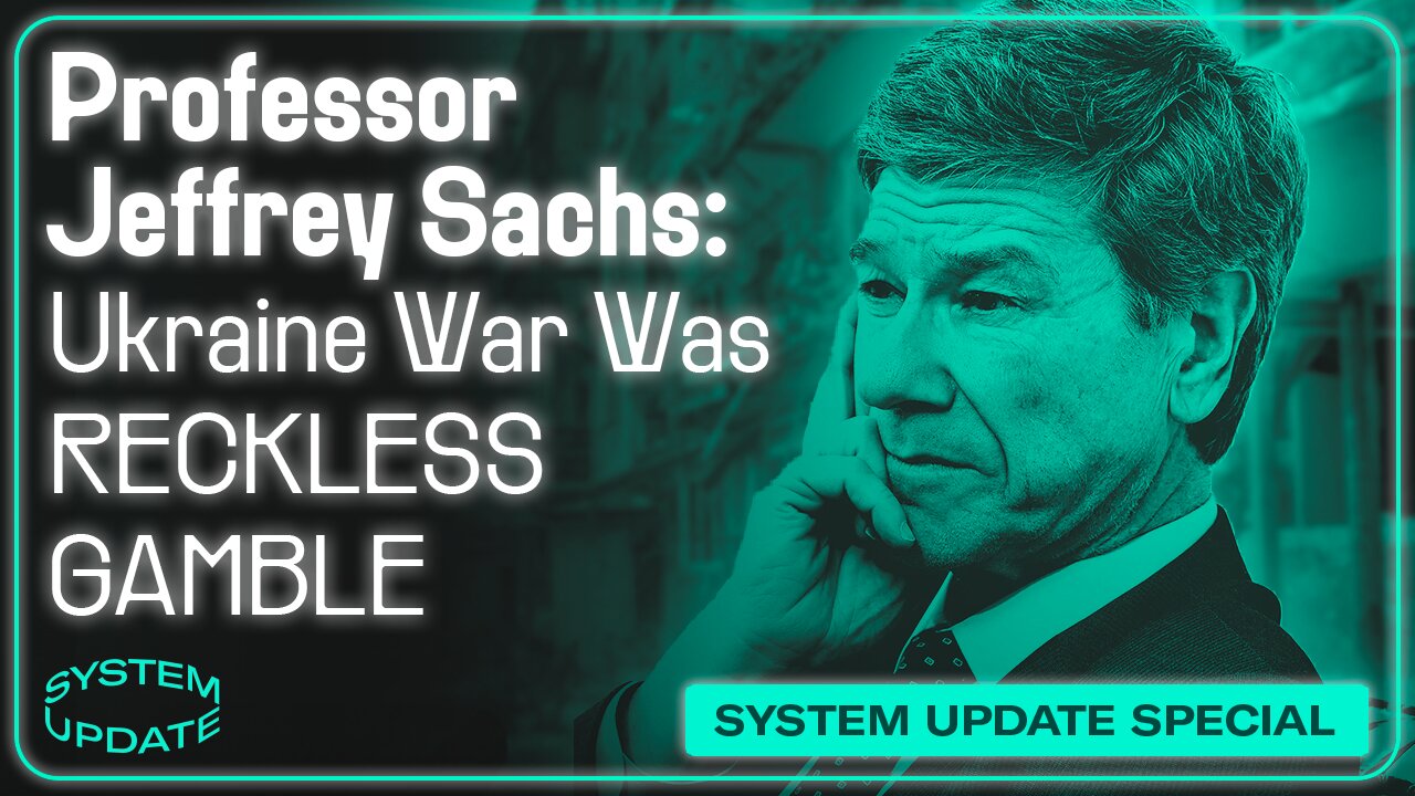 Prof. Jeffrey Sachs: D.C. Doesn't Care About Ukraine War MASS DEATHS