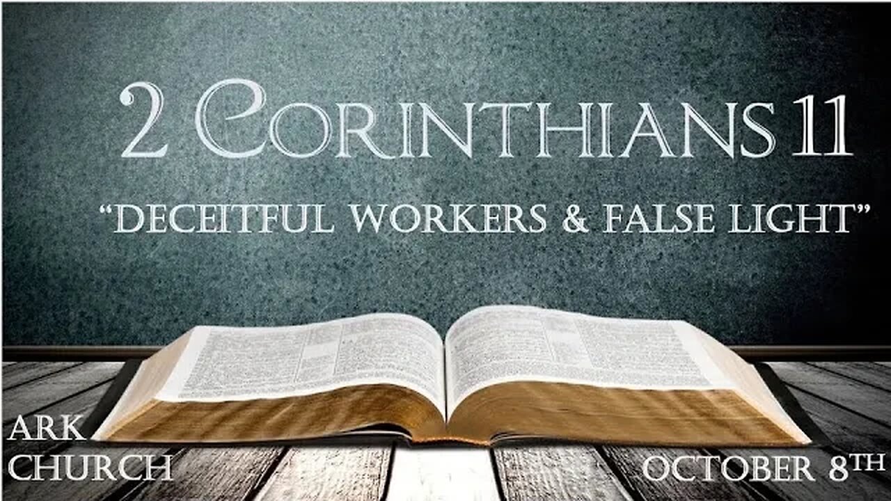 2 Corinthians #11 “Deceitful Workers & False Light” | 10-08-23 Sunday Service @ 10:45AM | ARK Live