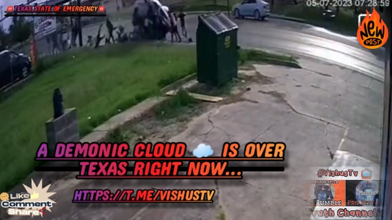 🚨 Texas State Of Emergency 🚨 A Demonic Cloud ☁ Is Over Texas Right NOW... #VishusTv 📺