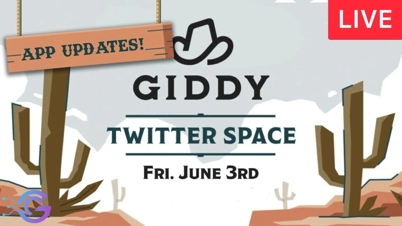 Giddy App Updates AMA | LIVE | Twitter Space