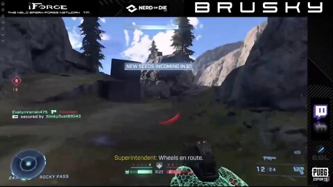 Halo and PUBG with Brusky
