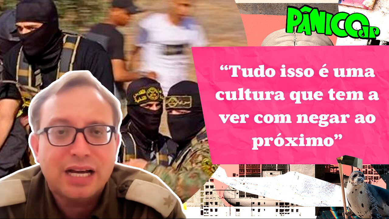 RONI KAPLAN FALA SOBRE SEQUESTRO DE CIVIS E DE ONDE VEM FORÇA BÉLICA DO HAMAS