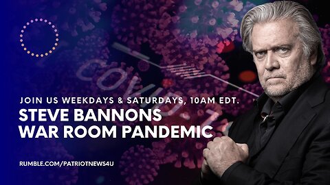 COMMERCIAL FREE REPLAY: Steve Bannon's War Room Pandemic hr.1 | 04-28-2023