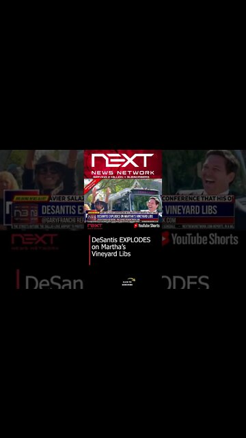 DeSantis EXPLODES on Martha’s Vineyard Libs #shorts