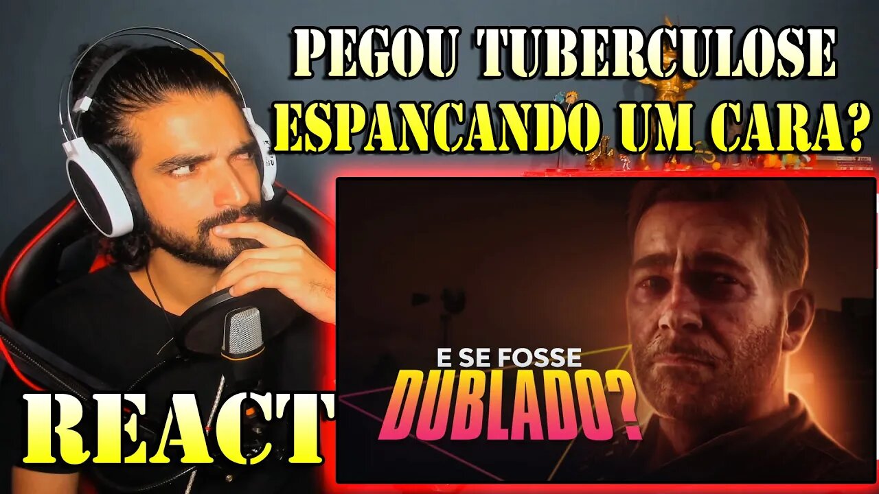 YERIK REACT - Red Dead Redemption 2 - DUBLADO - Confissão de Arthur / YouDubbing
