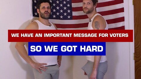 These Hard Celebrities Have An Important Message For Voters (Naked Celebs Parody)