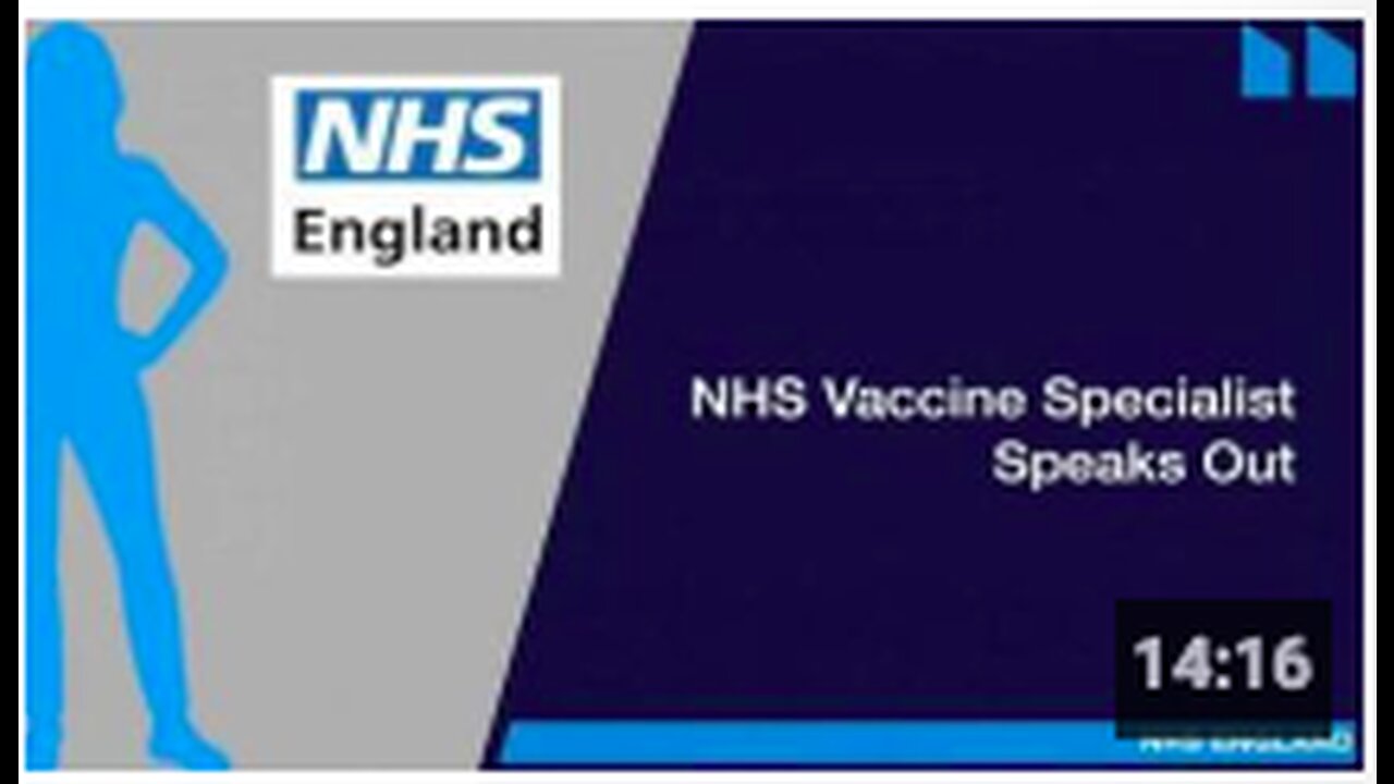 MUST SEE - NHS Nurse: "Genocide; I'm ashamed to be a nurse, and I'm Willing to testify"