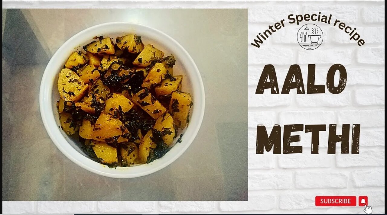 Simple and delicious aalo methi recipe