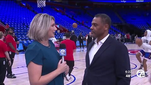 Pistons GM Troy Weaver talks one-on-one with Jeanna Trotman ahead of season opener