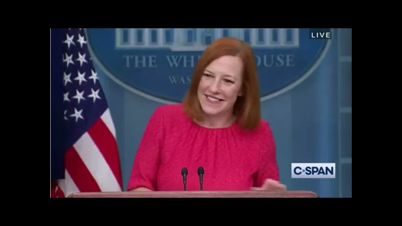 #Jennifer Psaki White House Dr Harper Report May 13, 2022