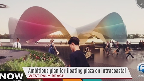 Ambitious plan for floating plaza on Intracoastal