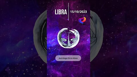 HORÓSCOPO DE #LIBRA 15/10/23 - PERIODO! #shorts