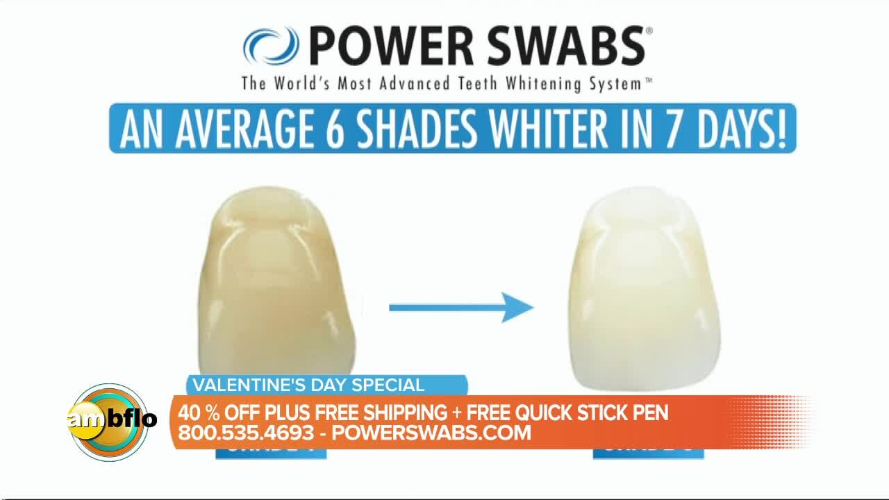 Special Valentine's Day deal for Power Swabs