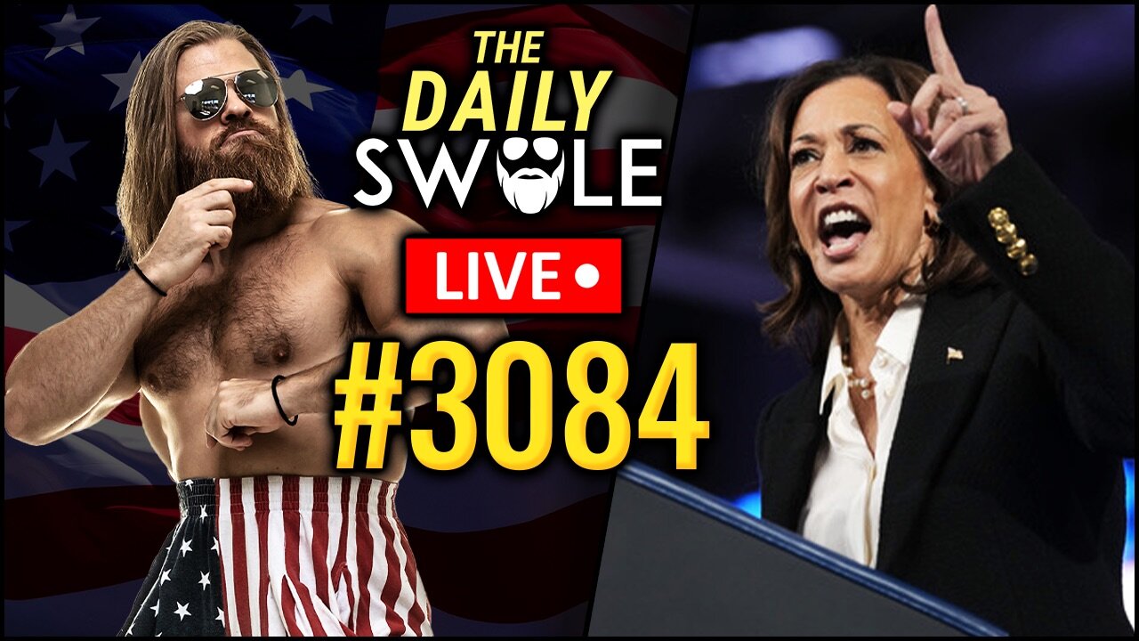 Blatantly Racist Kamala & The Non-Binary Grift | The Daily Swole Podcast #3084