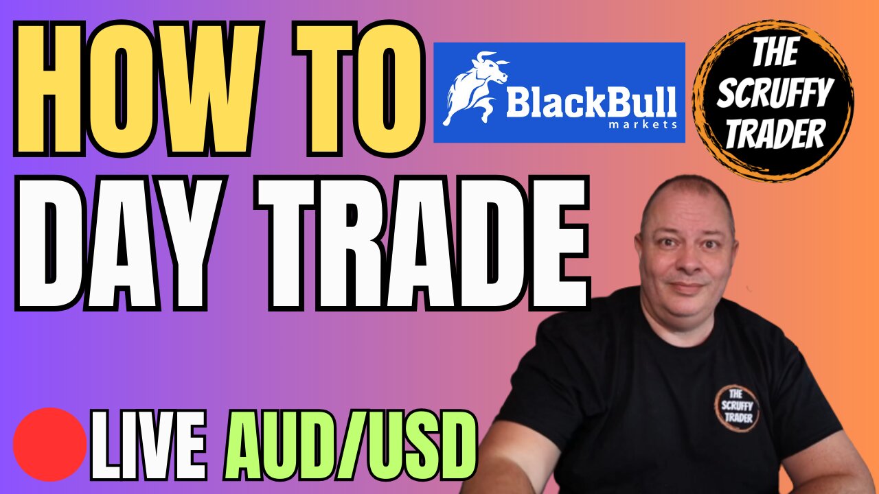 HOW TO FOREX DAY TRADE = 🔴 LIVE PROFIT AUD/USD = EASY STRATEGY