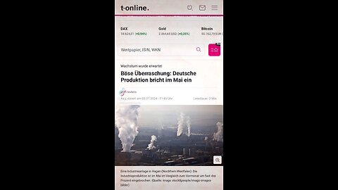 BILD Die Wirtschaft in Deutschland bricht weg