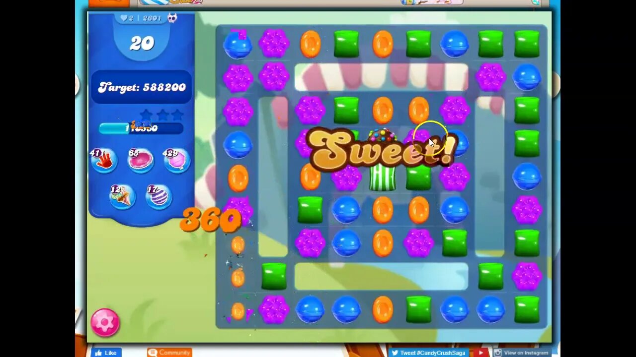 ALERT: HUGE CHANGE IN POINT STRUCTURE!!! Candy Crush Level 2601 Talkthrough, 40 Moves, 1 Switch Hand
