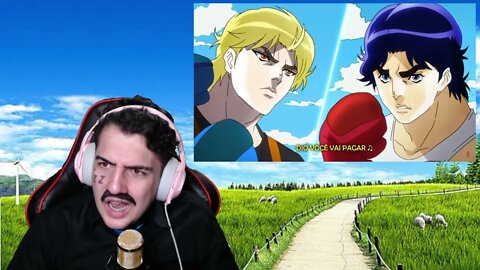 🔴 PASTOR REACT Rap do Jonathan Joestar (JoJo's Bizarre Adventure) - O Mesmo Fim | Gabriza ♫