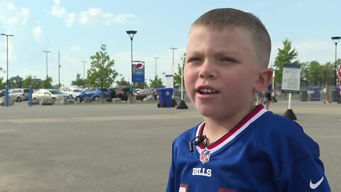 Aftermath of Rochester boy meeting Stefon Diggs at training camp after his father's passing