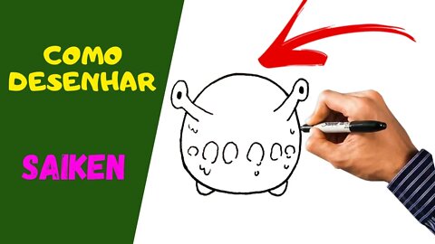 COMO DESENHAR SAIKEN CHIBI | NARUTO