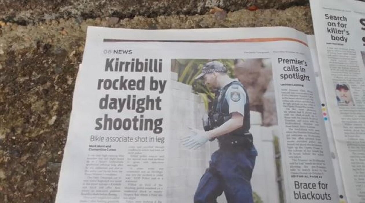 "Kirribilli Kill Plot" suggests a Bill (or a Hill) has been killed -- or is buried in a plot!