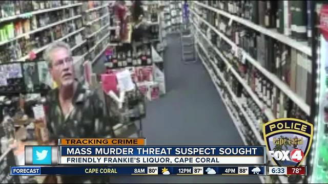 Cape Police seek man who told clerk he wants to kill former coworkers