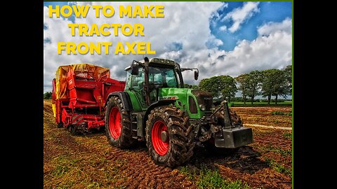 How to make tractor at home with PVC