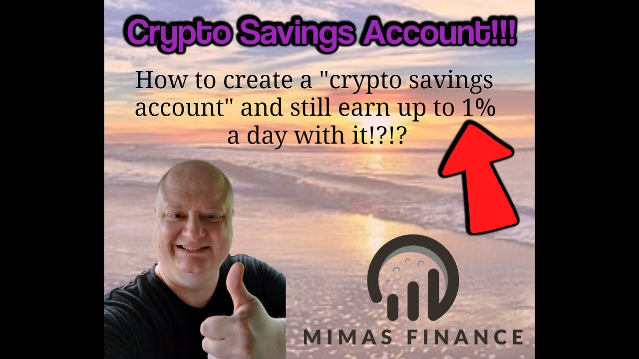 How To Create a CRYPTO SAVINGS ACCOUNT And Still Earn Up To 1% A Day!!!