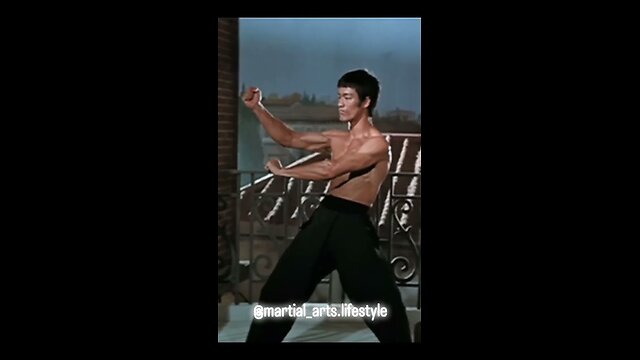 Cross kick Studio Films Bruce Lee Way of The Dragon Training