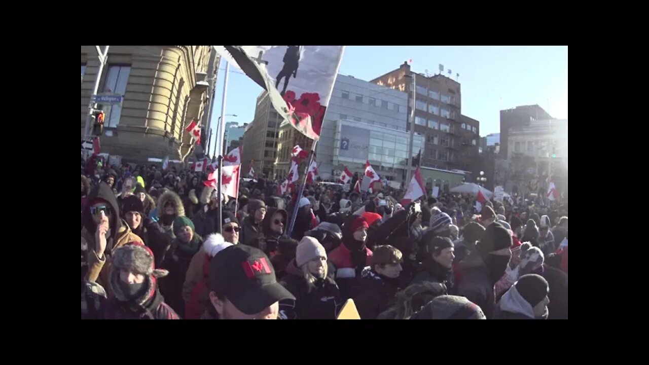 Canada Spring - Freedom Convoy 2022 - Feb5th - Shannon - Canadian Military Veteran Speaks.