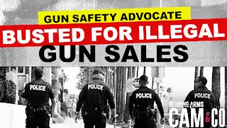 Gun Safety Advocate Busted For Illegal Gun Sales