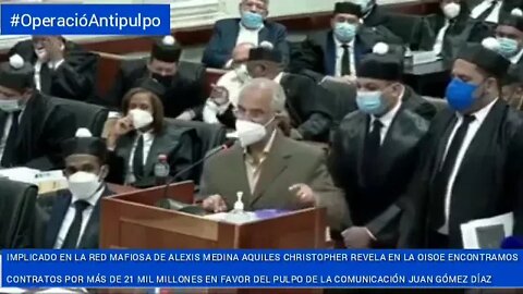 Aquiles revela “en la OISOE encontramos contratos por más de 21 mil millones” en favor de Gómez Díaz