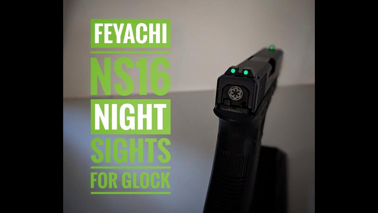 Feyachi NS16 Night Sights For Glock Install