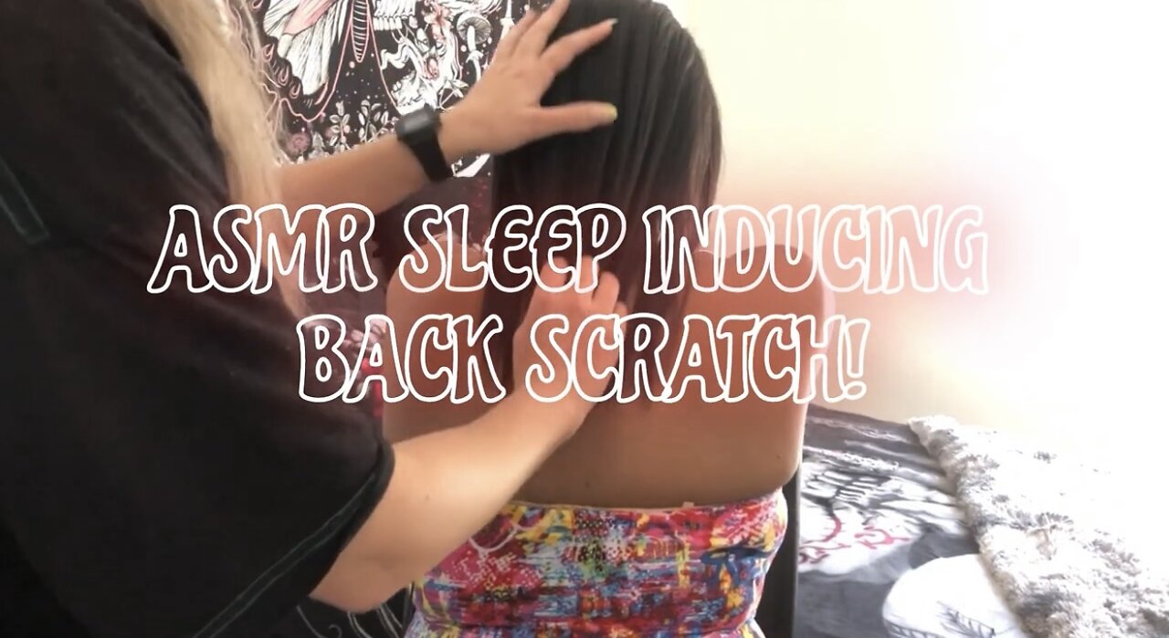 ASMR Sleep Inducing Back Scratch!