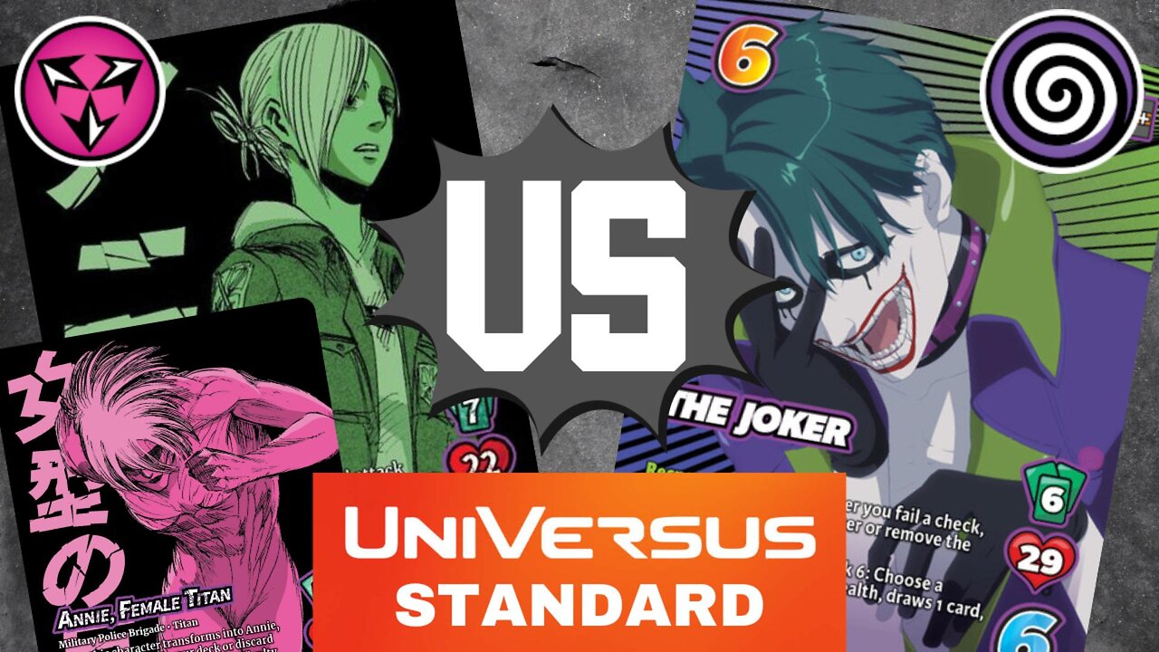 Annie, Female Titan (Chaos) vs. The Joker (Void) / Universus Attack on Titan Gameplay