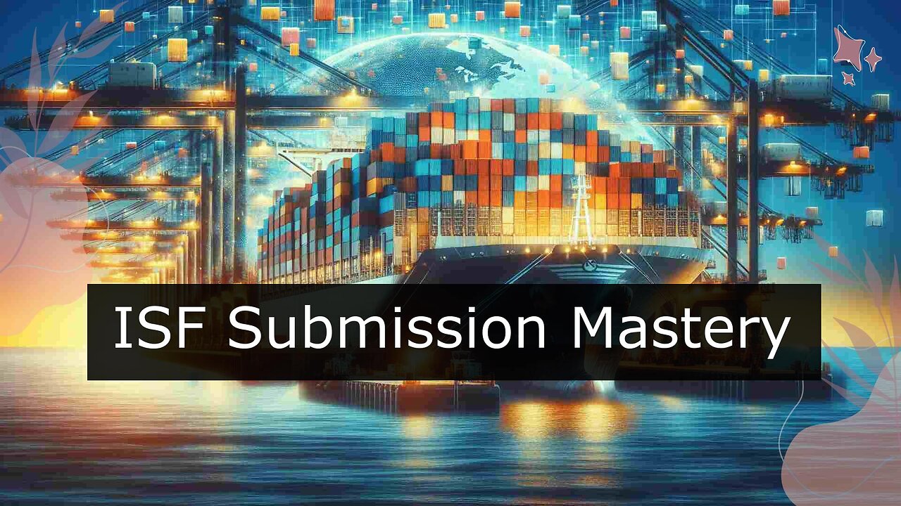 Streamline your Customs Clearance Process: ISF Data Submission Explained